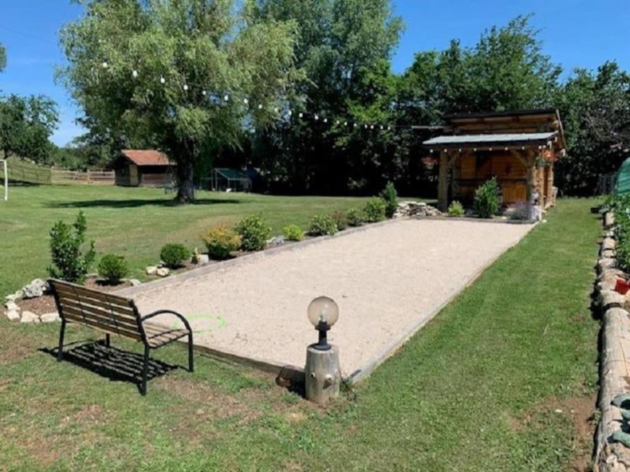 Gite Chalet, Au Doubs Logis Pierrefontaine-les-Varans Exteriér fotografie