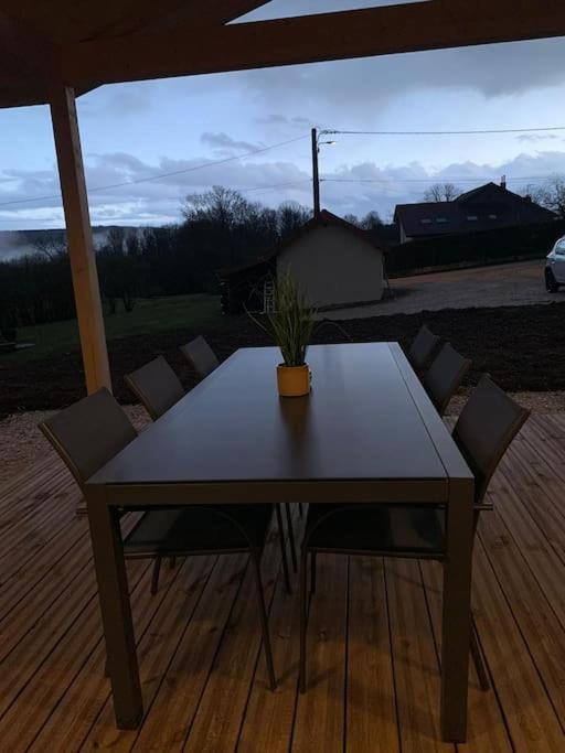 Gite Chalet, Au Doubs Logis Pierrefontaine-les-Varans Exteriér fotografie