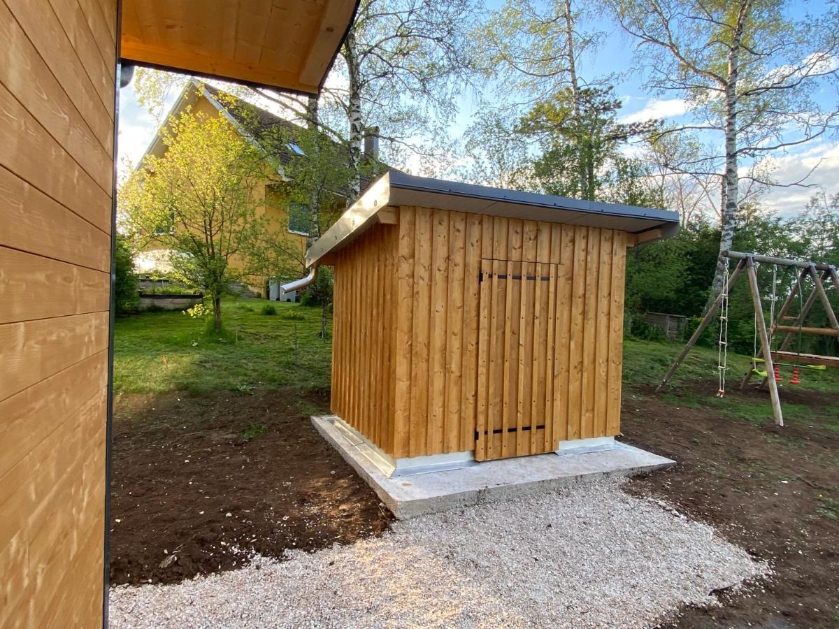 Gite Chalet, Au Doubs Logis Pierrefontaine-les-Varans Exteriér fotografie